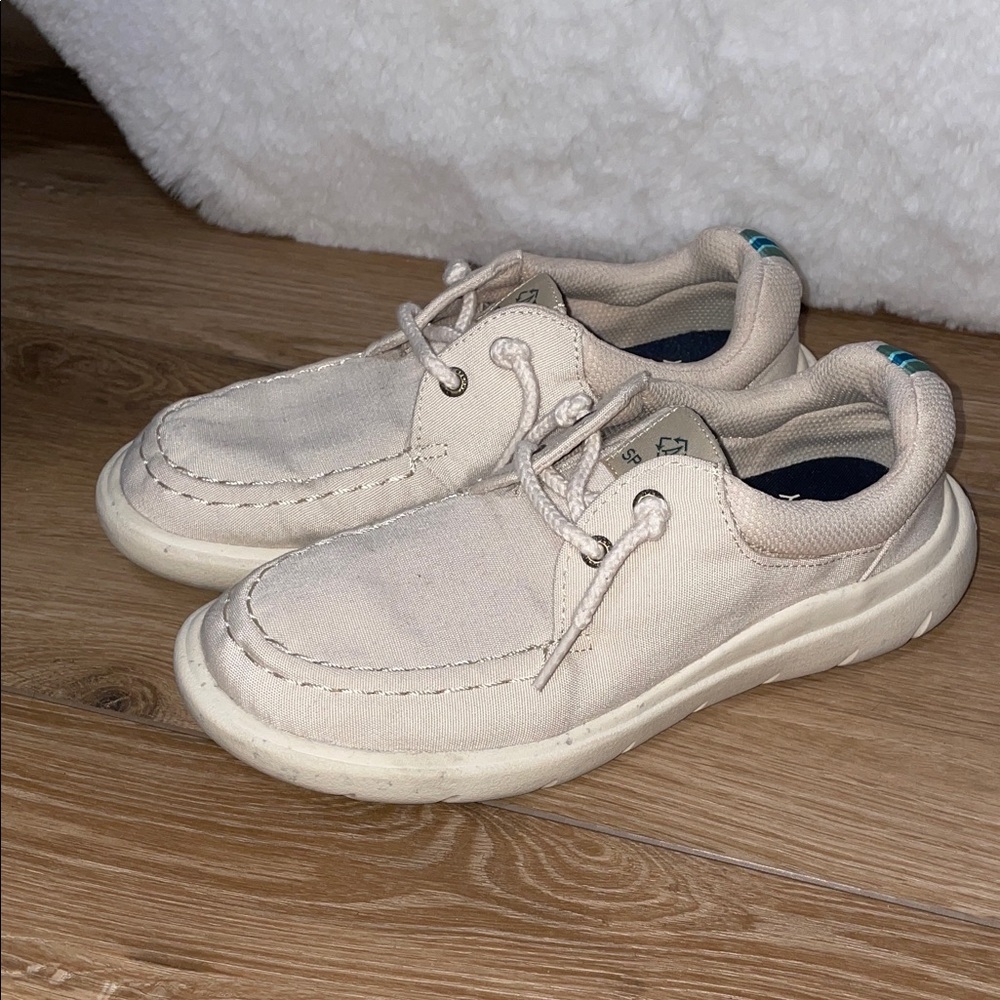 Sperry Loafer Canvas Slip On Shoes